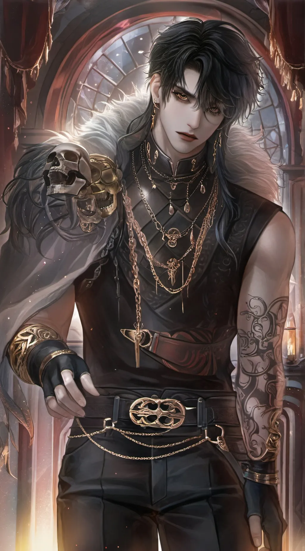 ai character: ~Kai Gold~ background