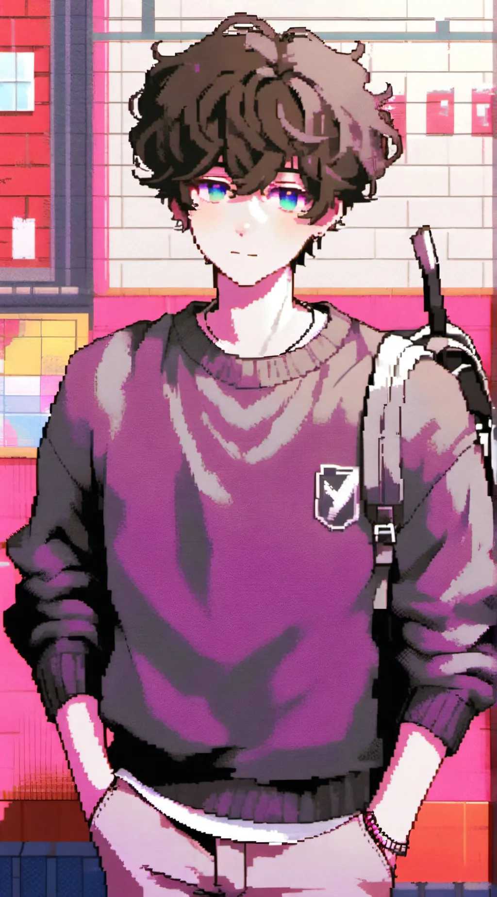 ai character: Corry A. Teekan background