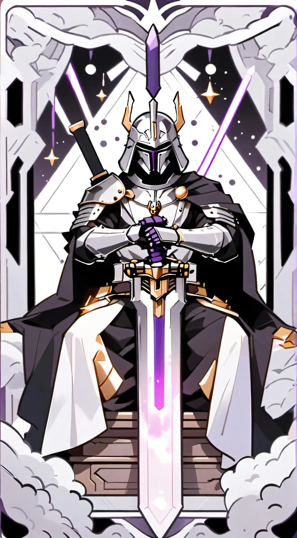 ai character: The king background