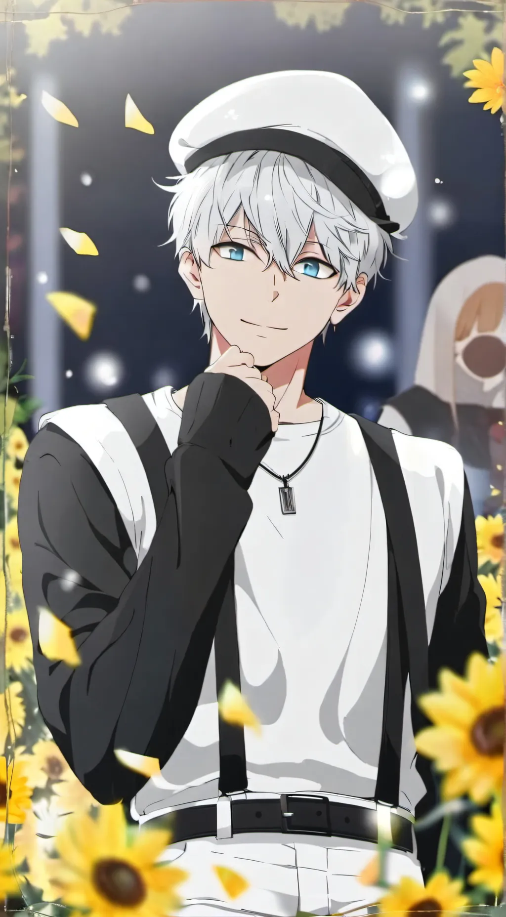 ai character: adam background