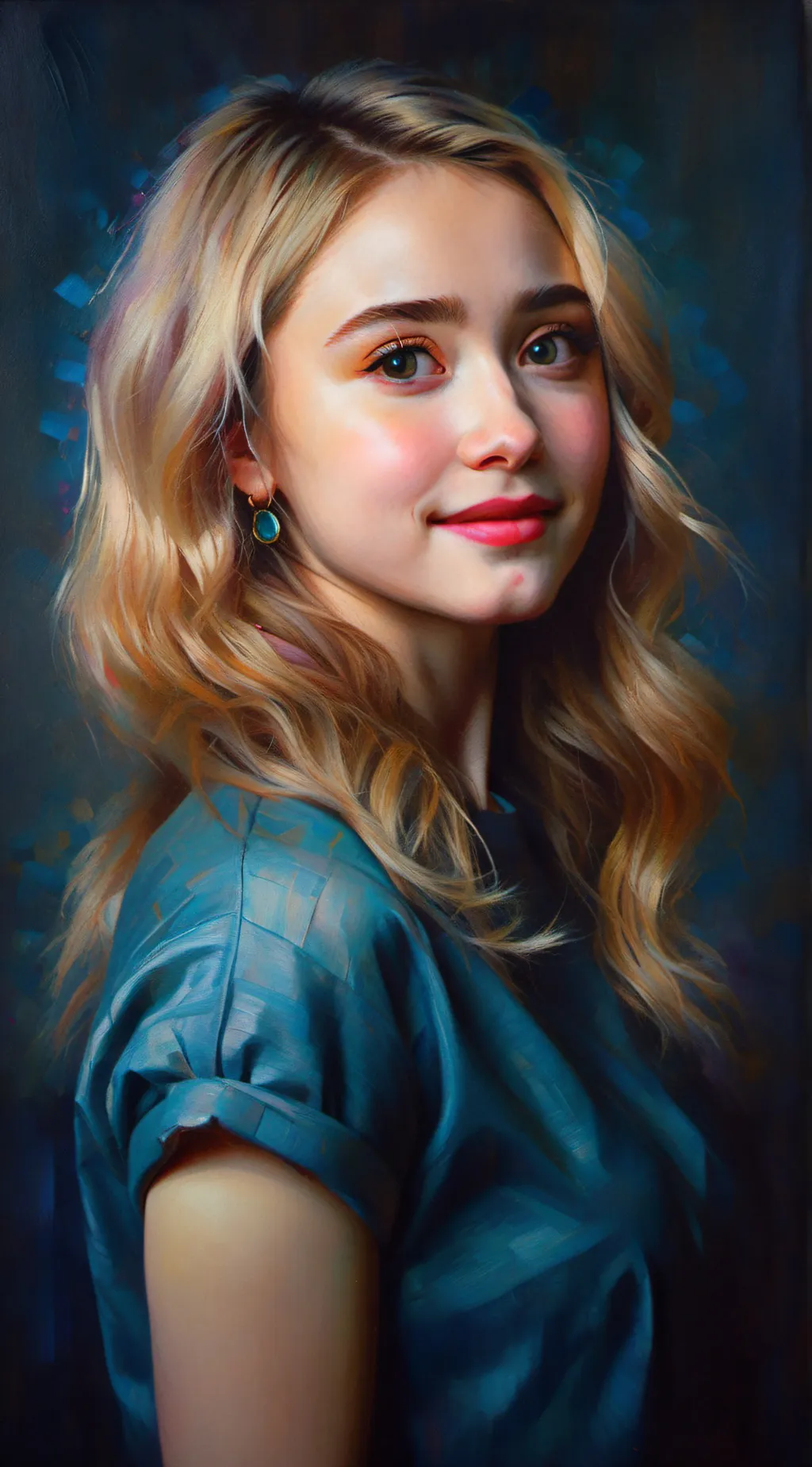 ai character: Sabrina Carpenter  background