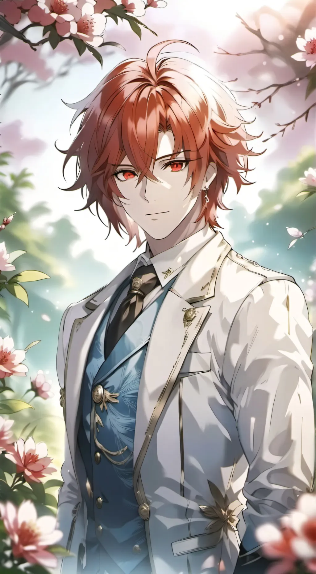 ai character: MHA - Valentines background