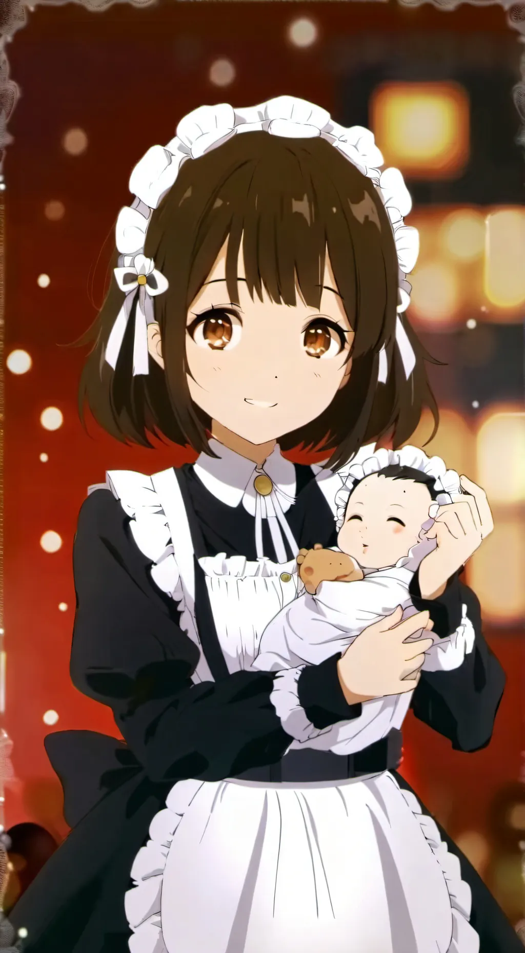 ai character: maid background