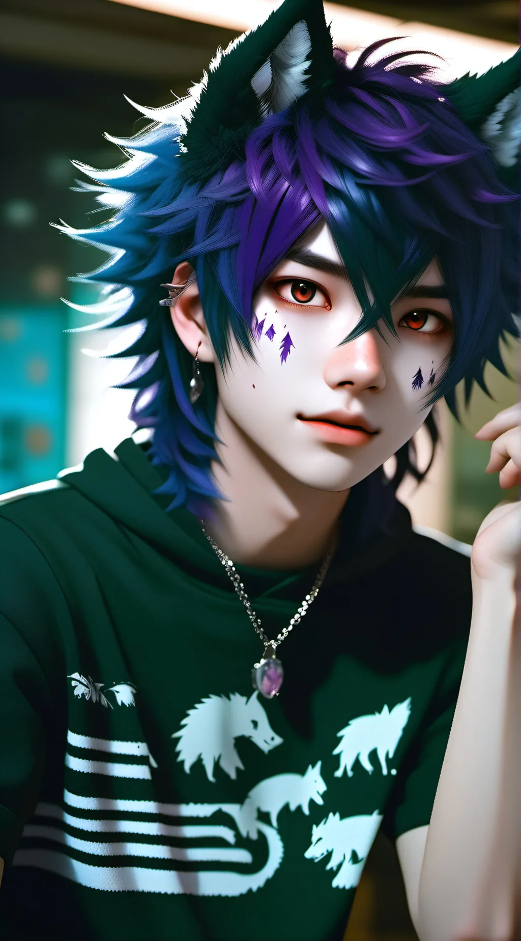 ai character: hh pome background