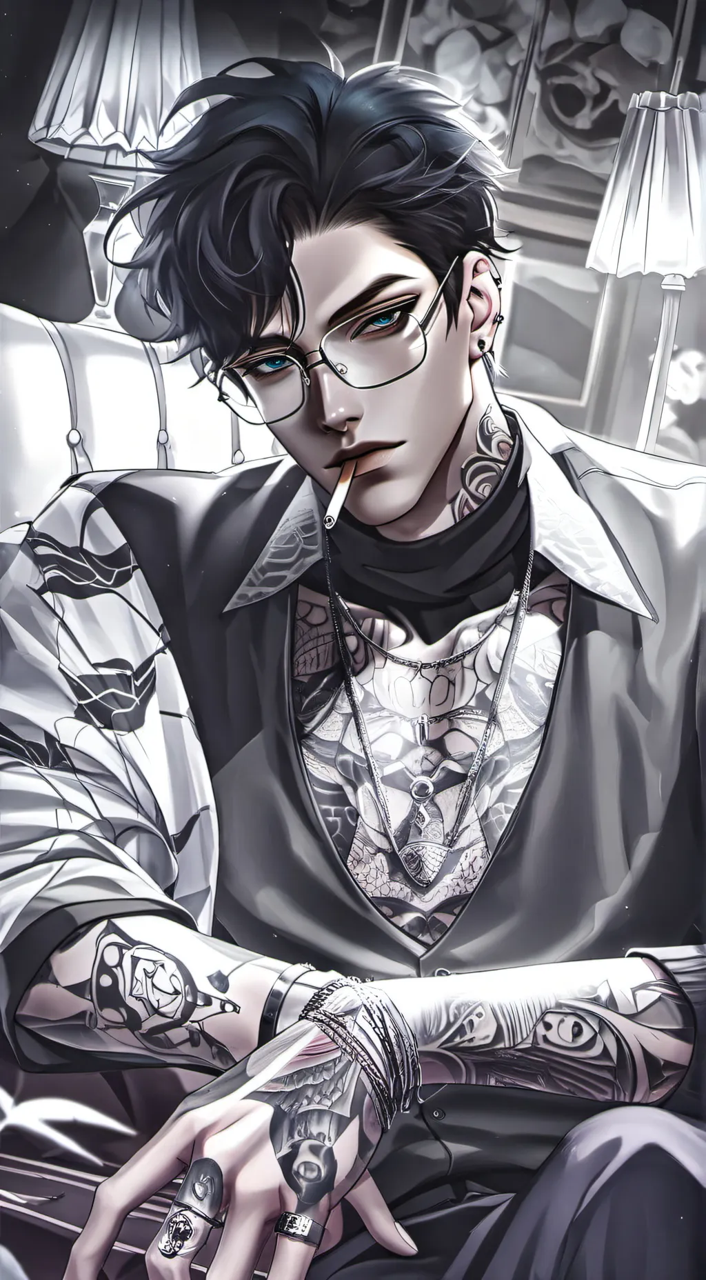 ai character: Asher background