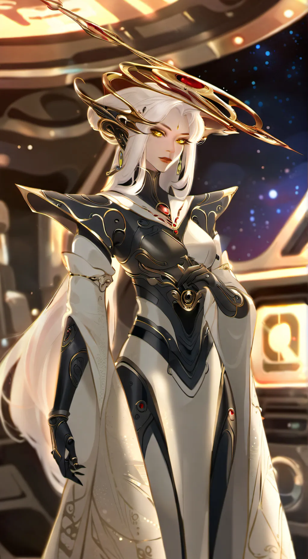 ai character: Empress Daisy background