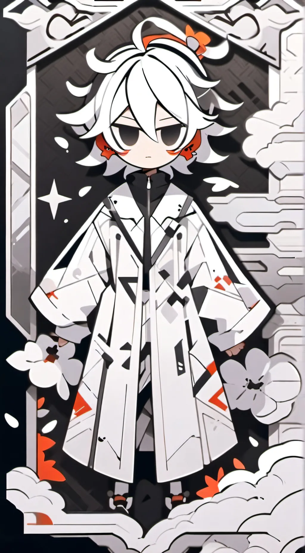 ai character: Candy background