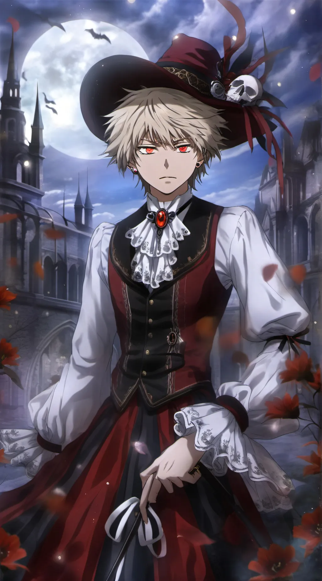 ai character: Bakugo,Shoto background