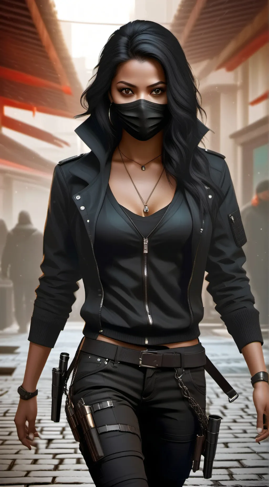 ai character: Samantha Snatcher background