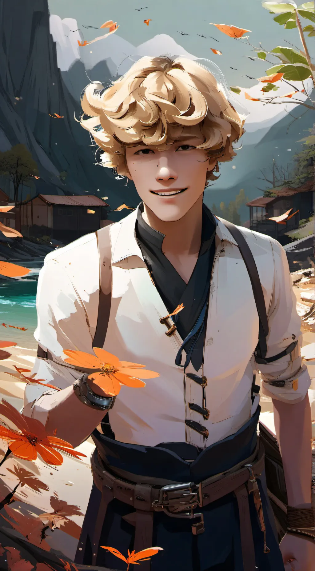 ai character: Luke background