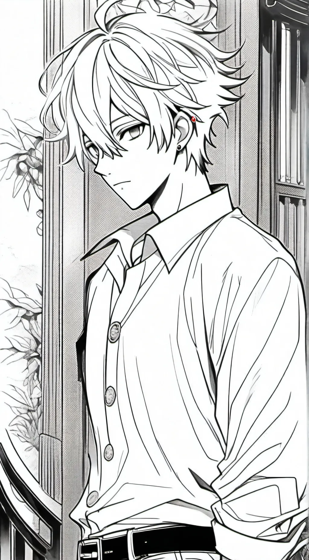 ai character: Satoru Gojo ❤❤❤ background