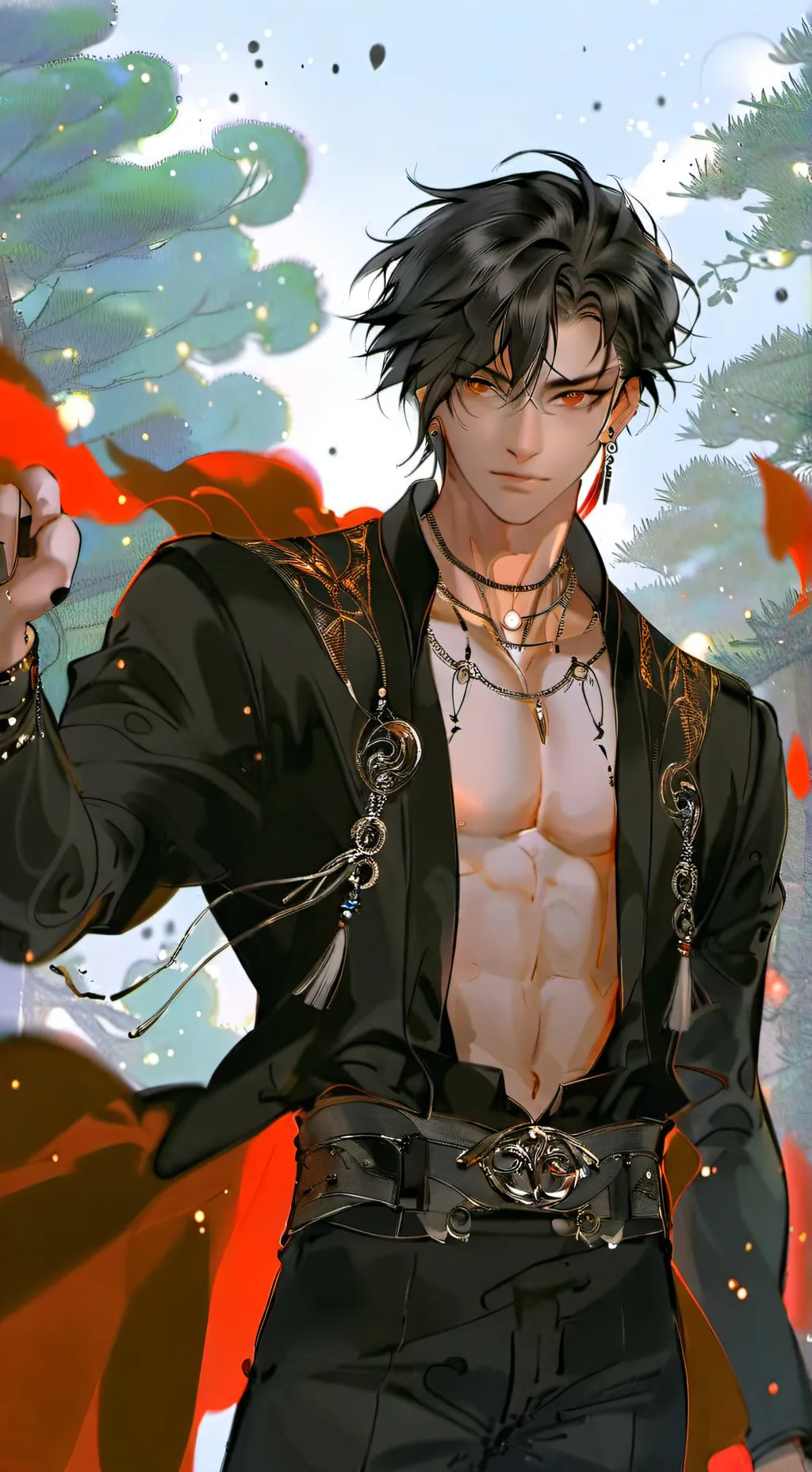 ai character: Dax background