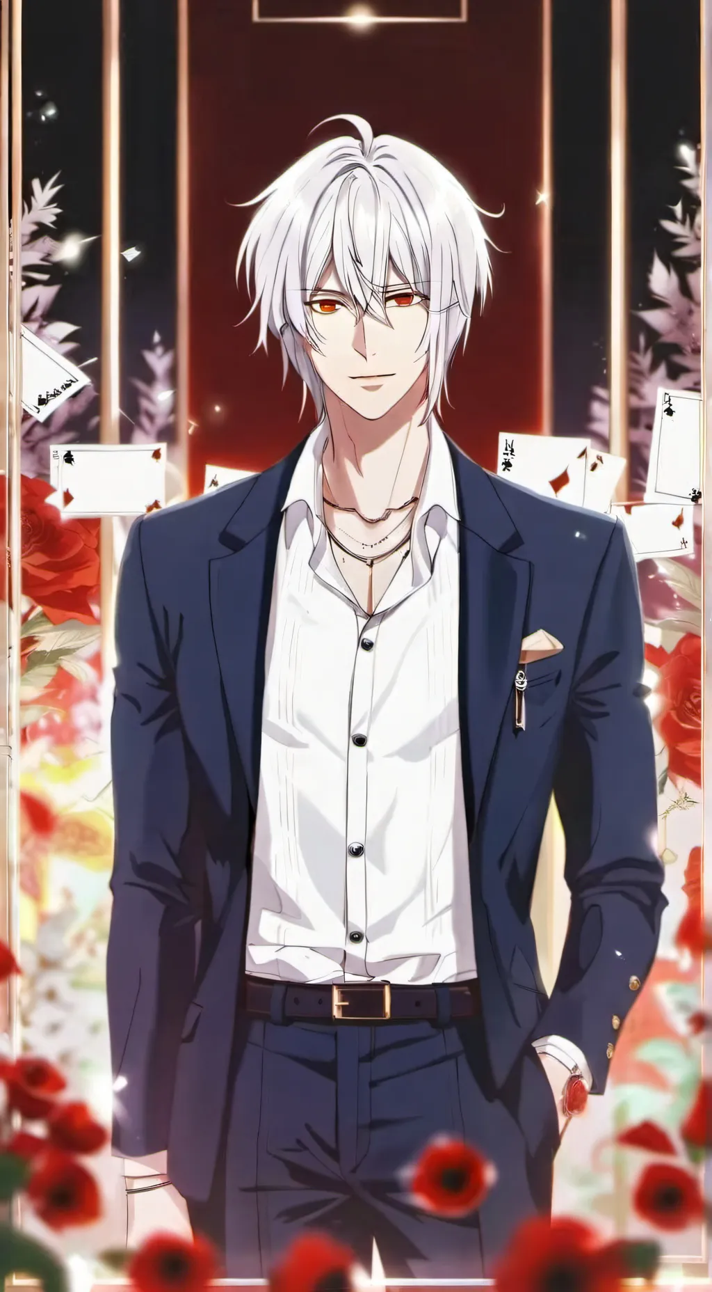 ai character: Lucas  background