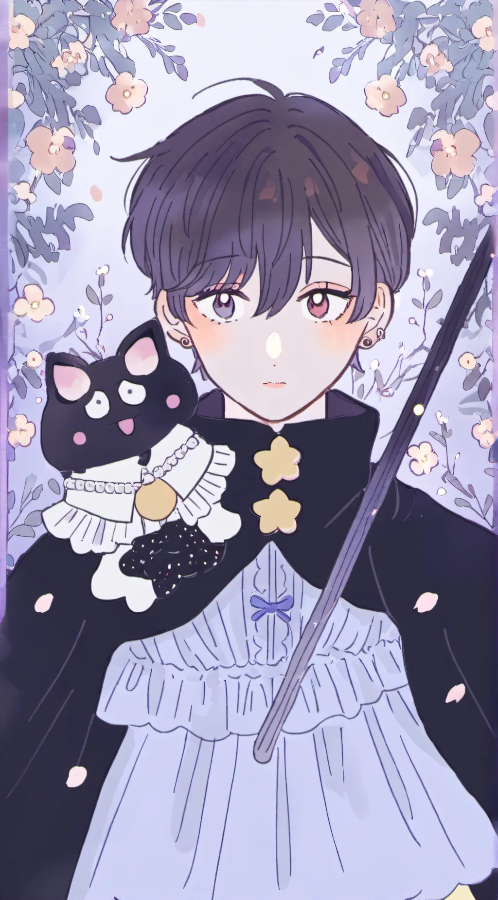 ai character: boy friend  background