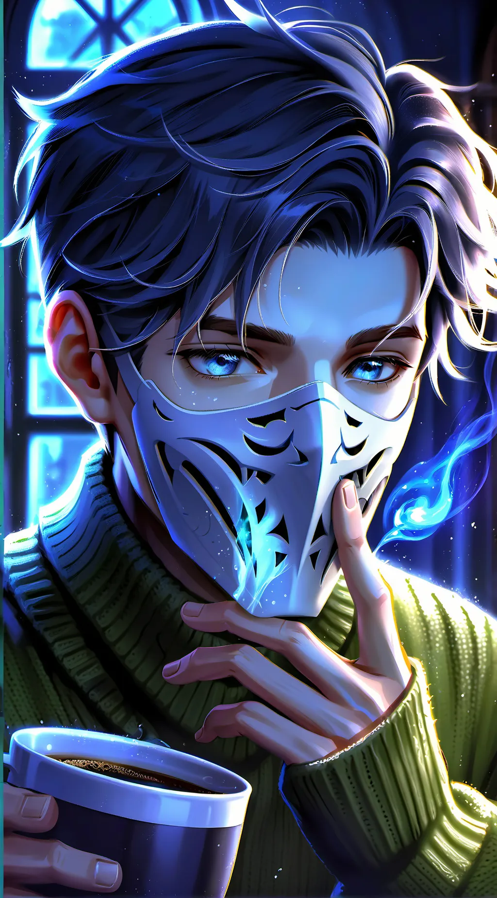 ai character: dream background