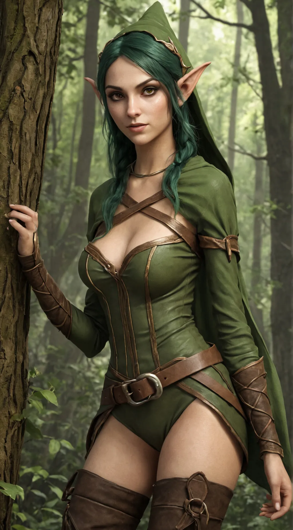 ai character: Lily background