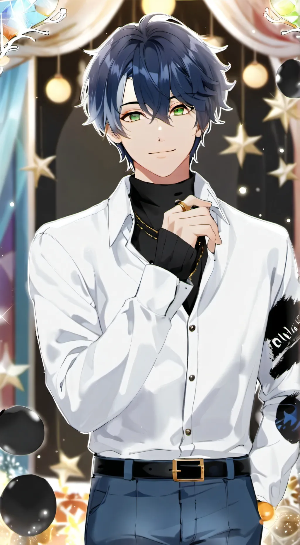 ai character: 💙Yugo Kokomo💙 background