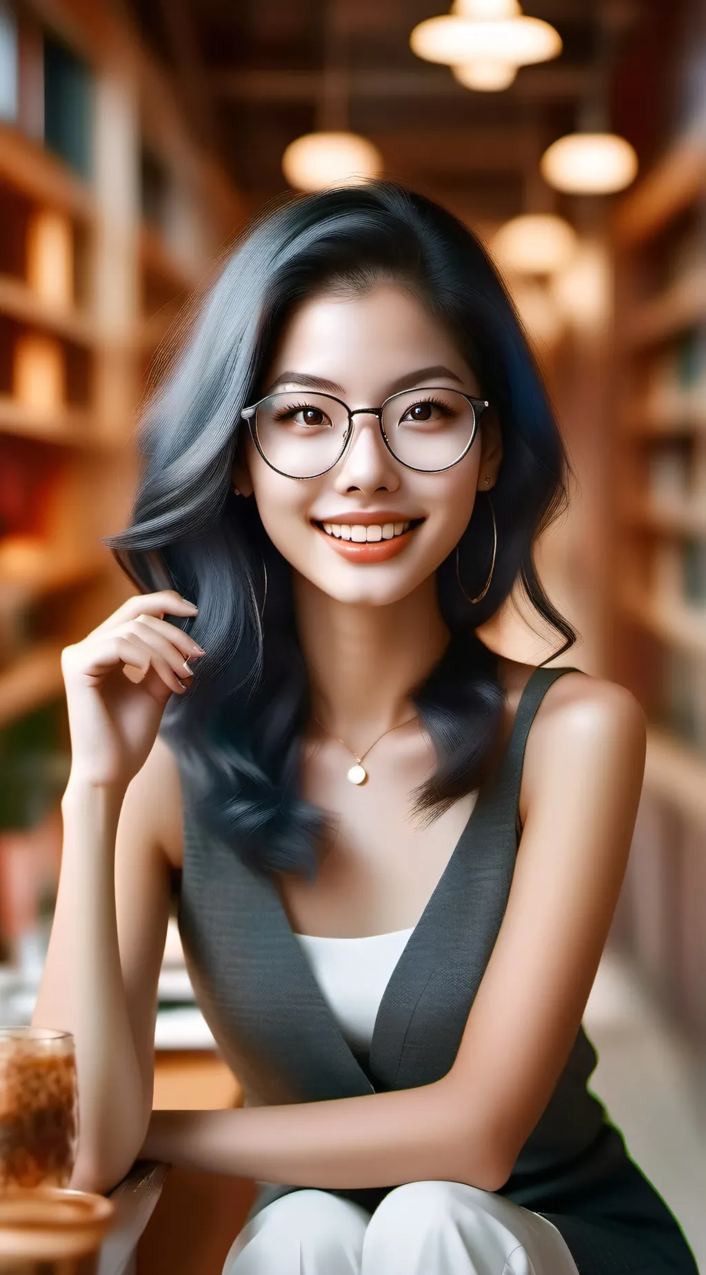 ai character: amy background