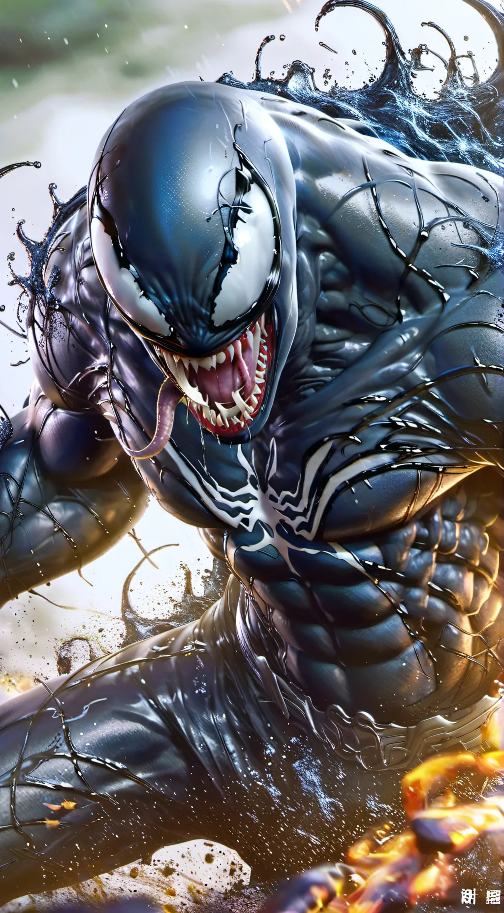 ai character: Venom background