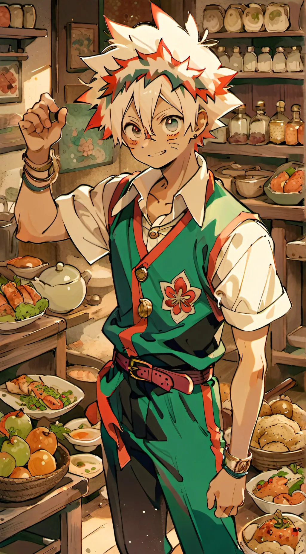 ai character: BakuGo background