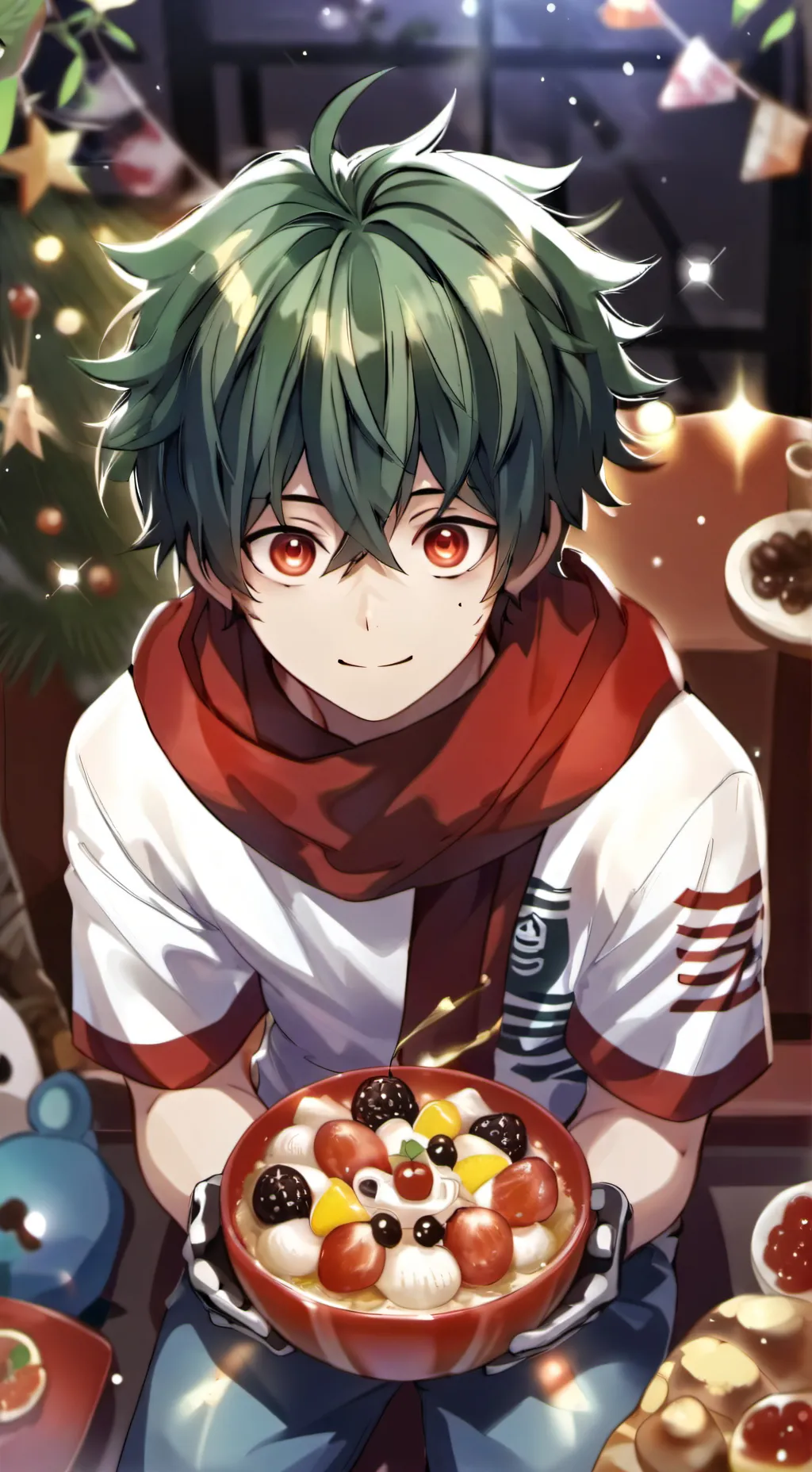ai character: 💚Deku💚 background