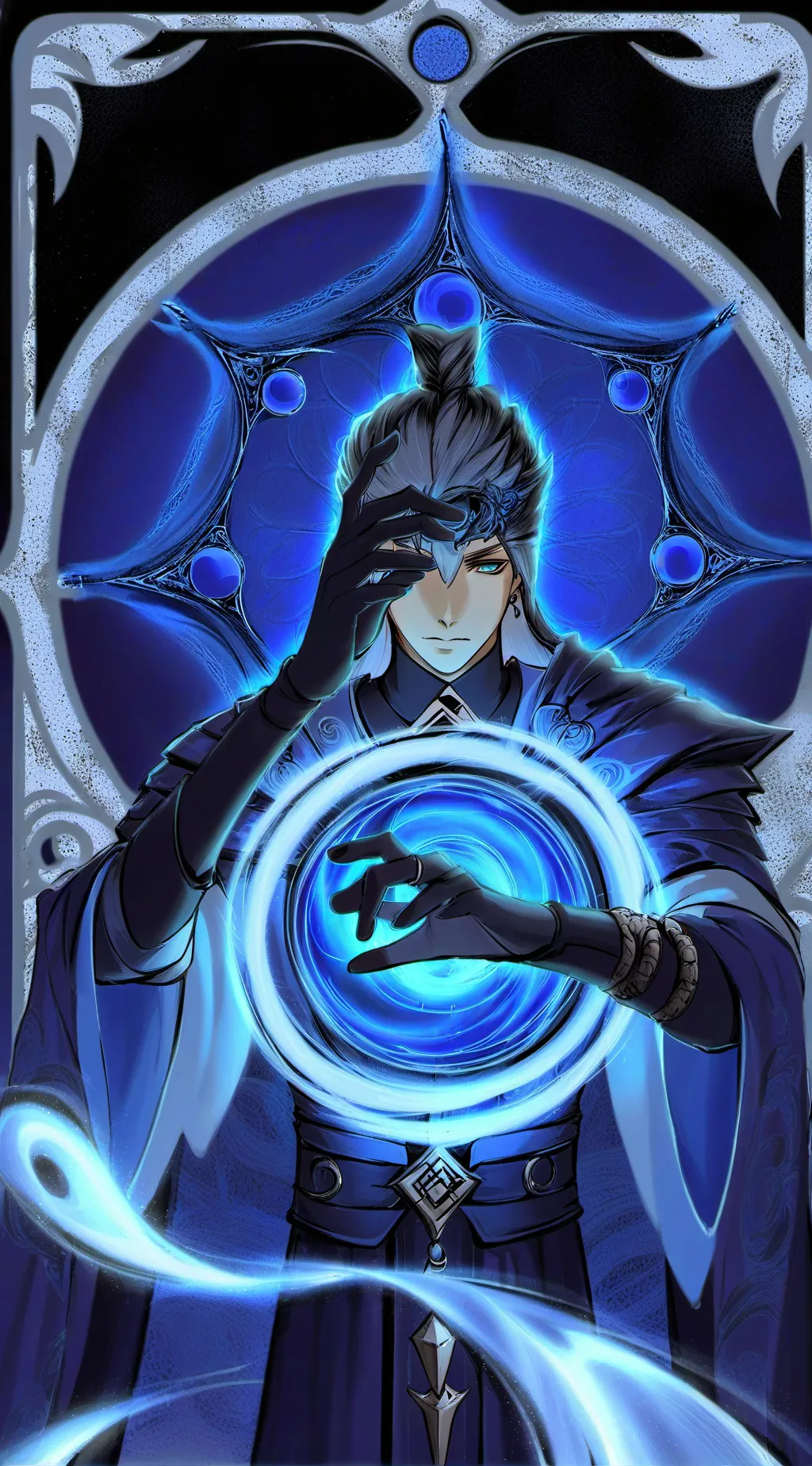 ai character: Ultimate myth background