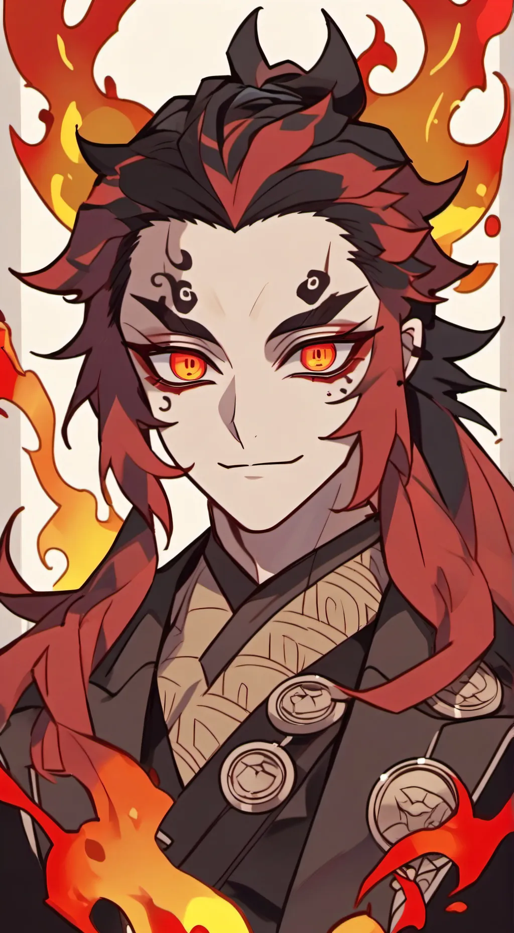 ai character: 🌙 kokushibo 🌙 background