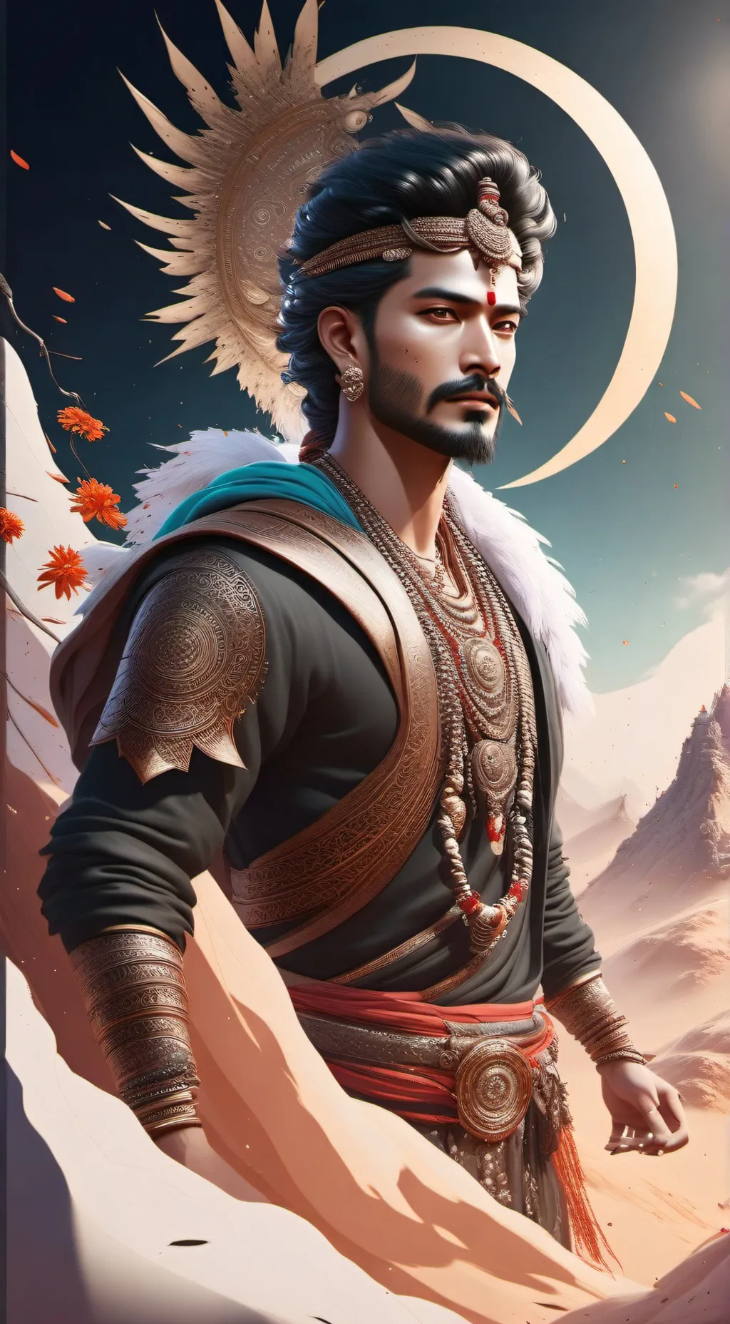 ai character: be a god background