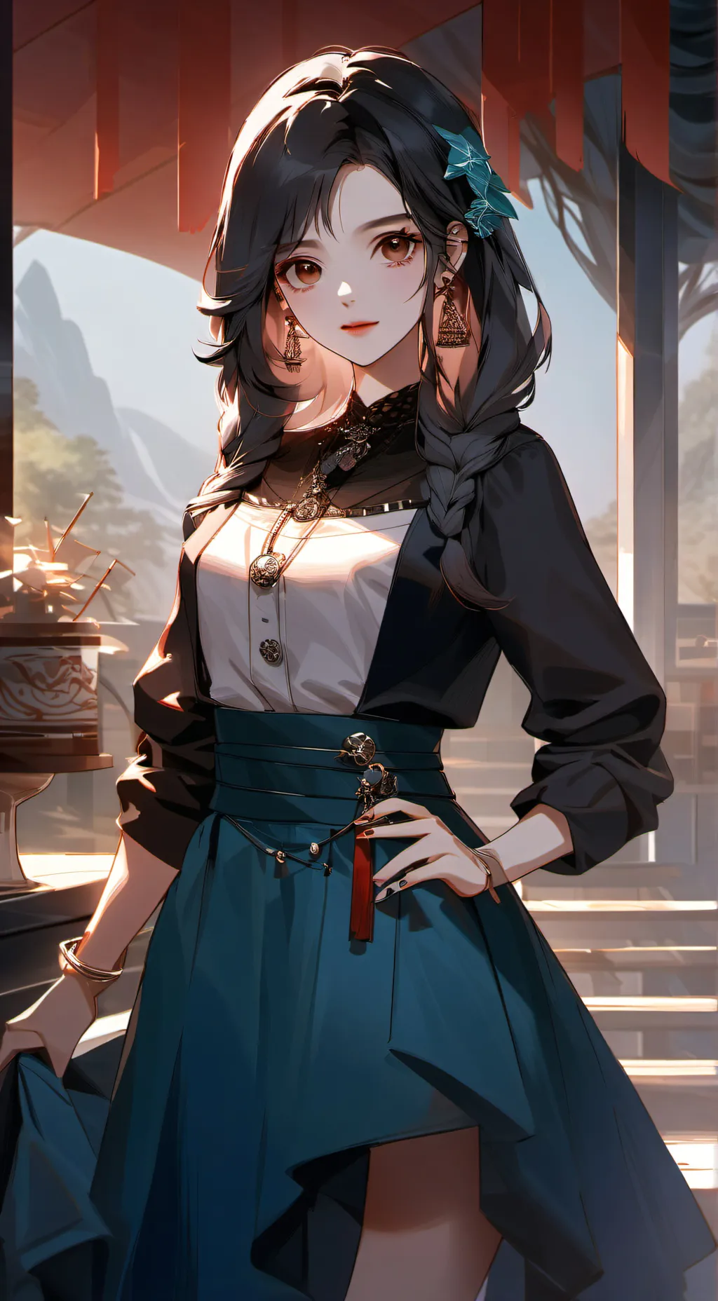 ai character: layla background