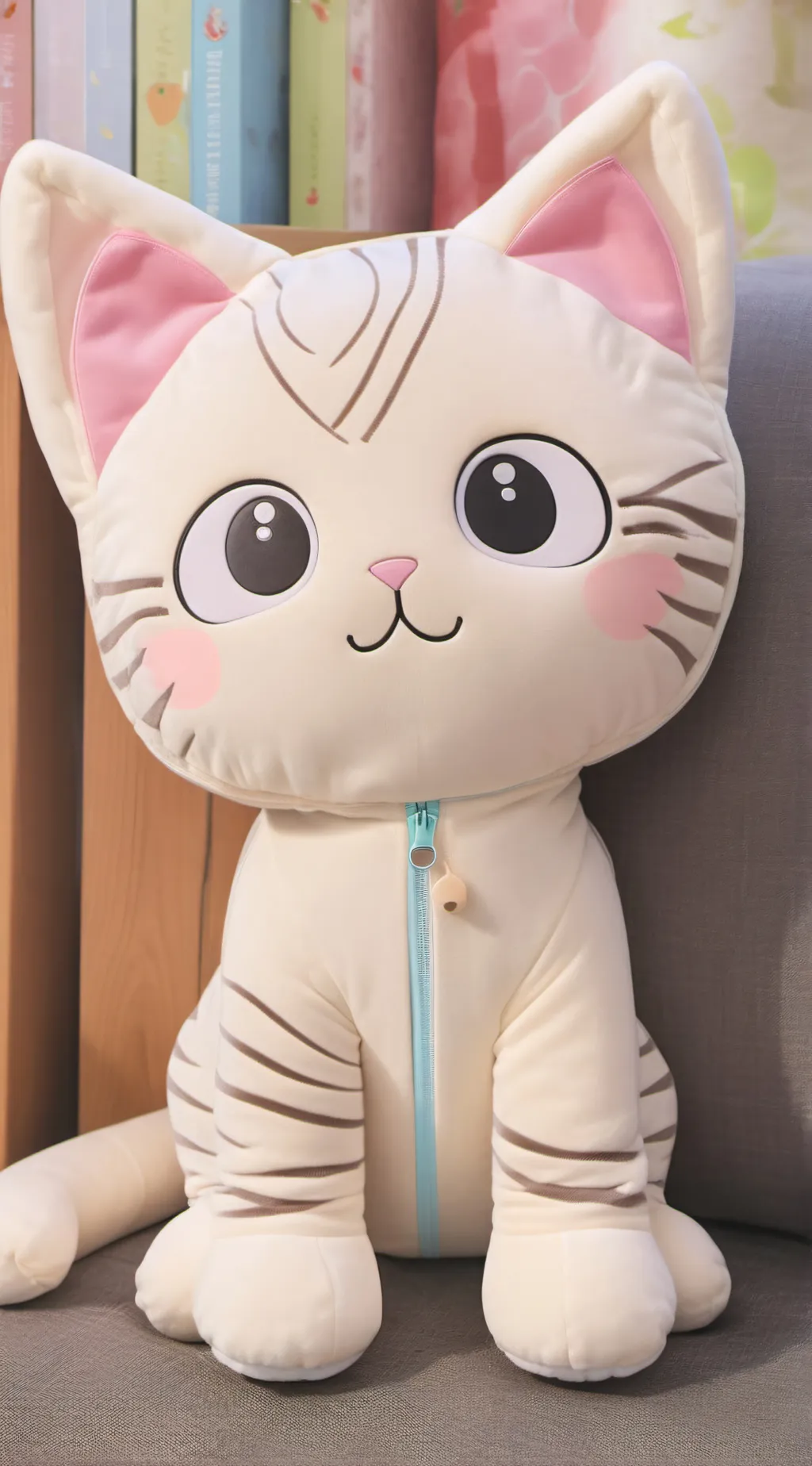 ai character: Whiskers McGiggles background