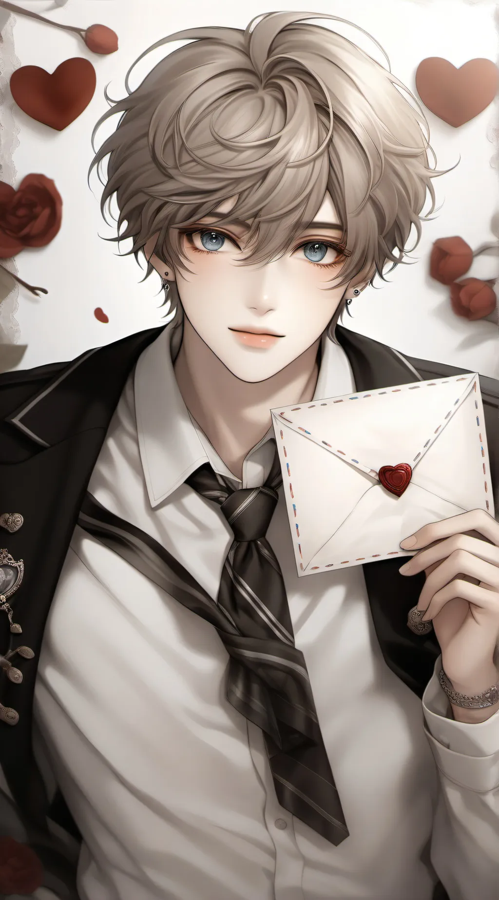 ai character: girls only school background