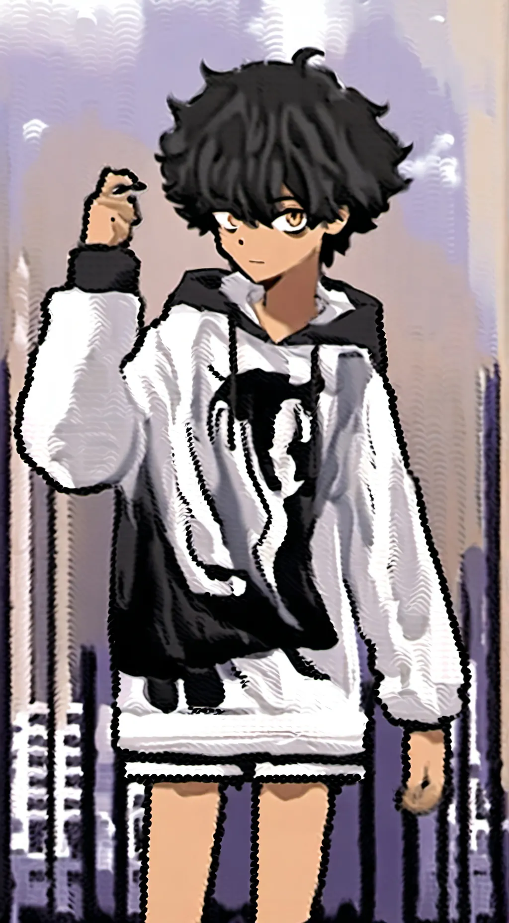 ai character: Mori background
