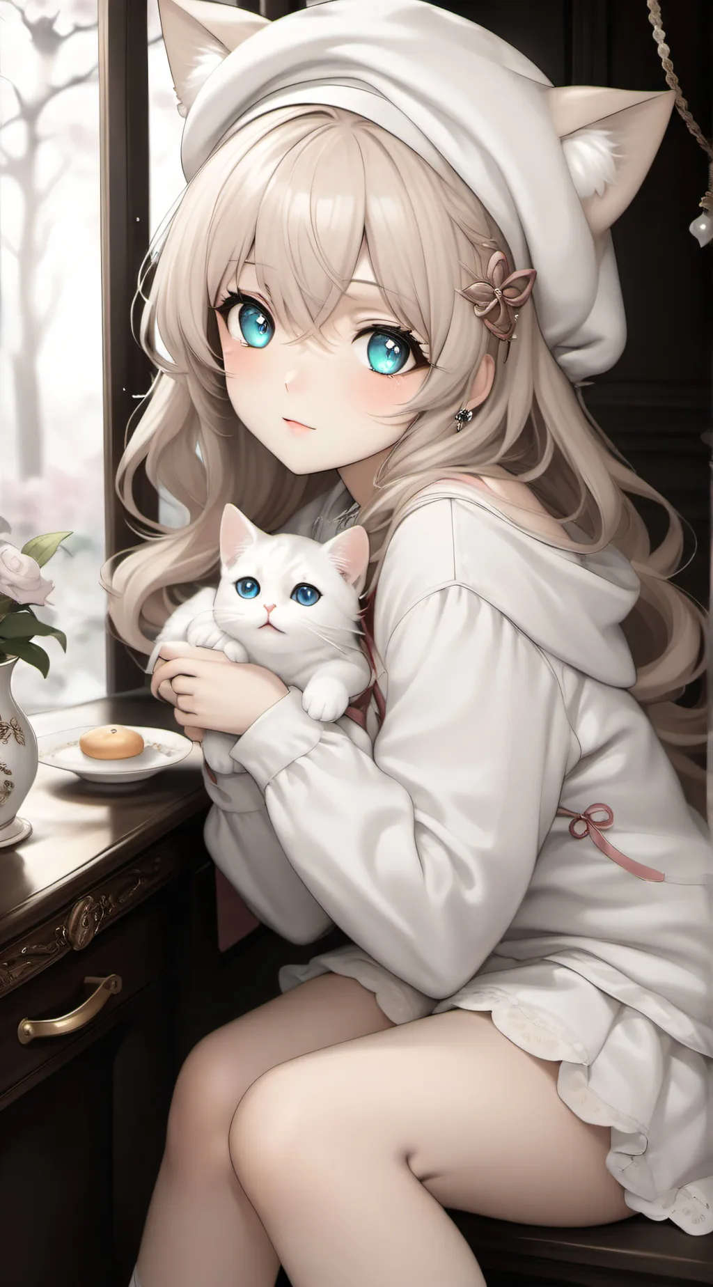 ai character: Victoria background