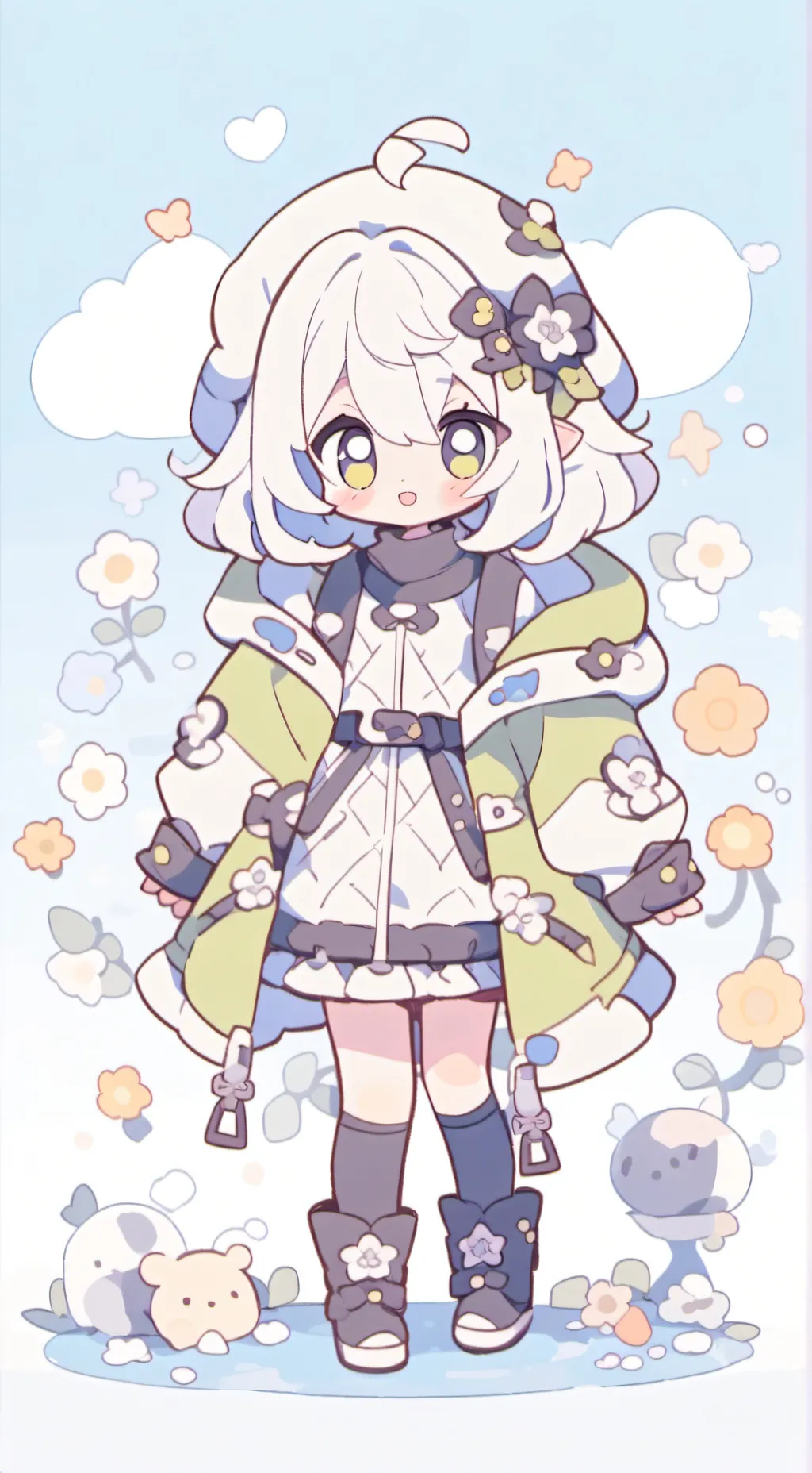ai character: Keila  background
