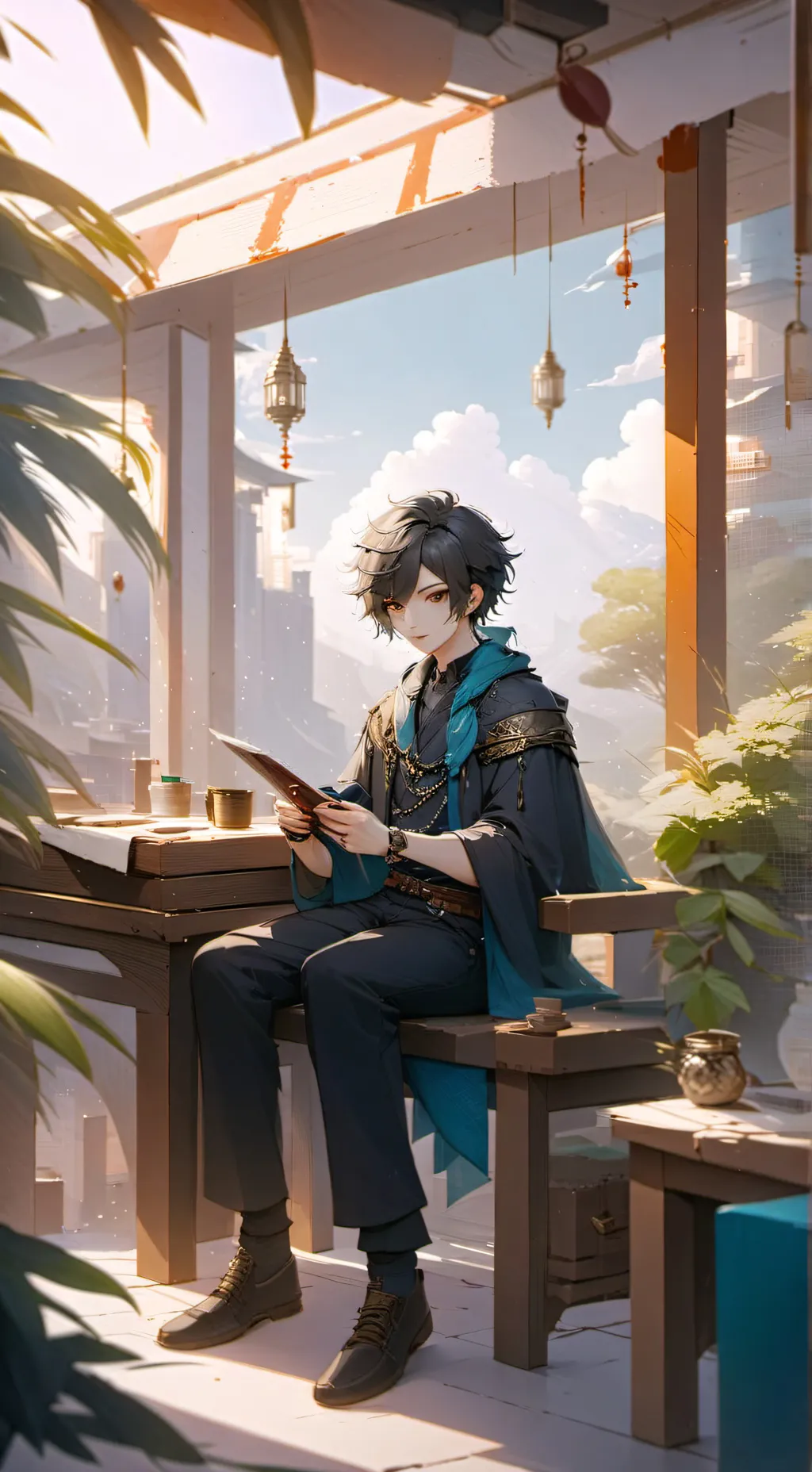 ai character: dan background