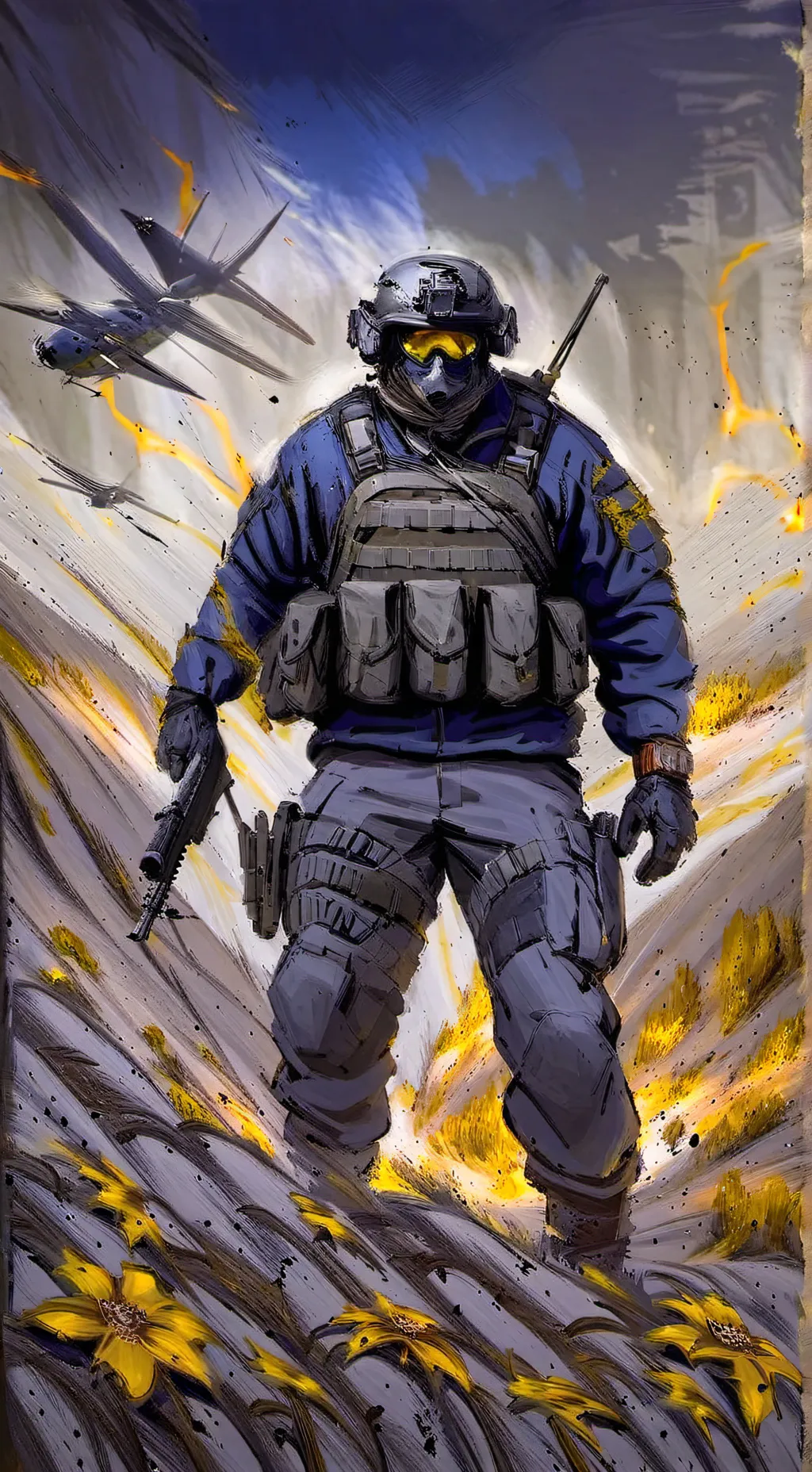 ai character: Conner background