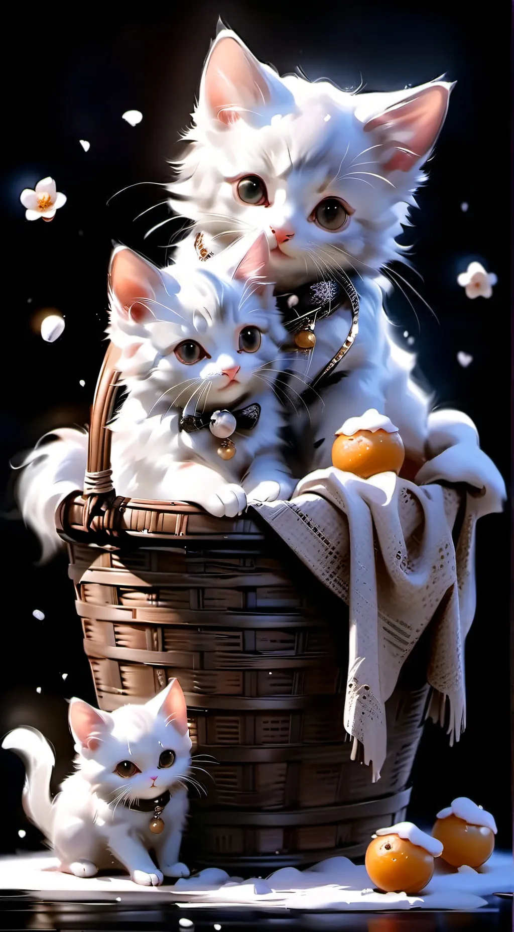 ai character: mean kittens background
