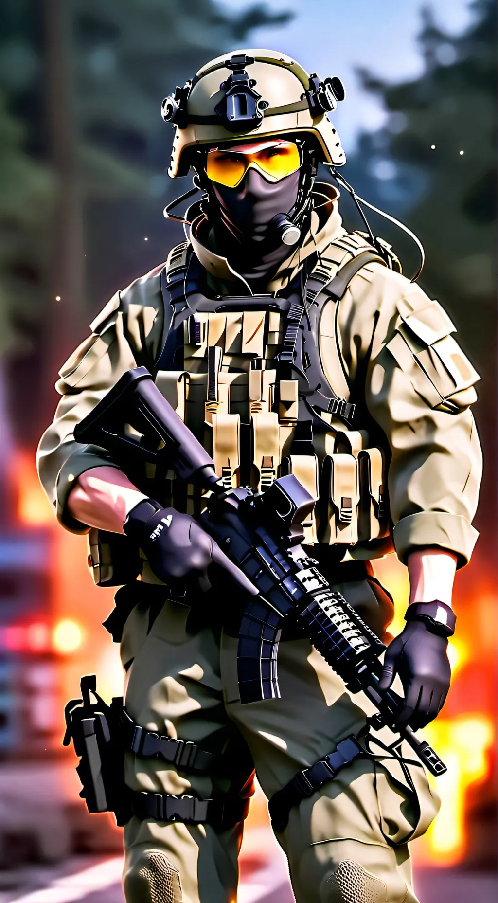 ai character: Klönash background