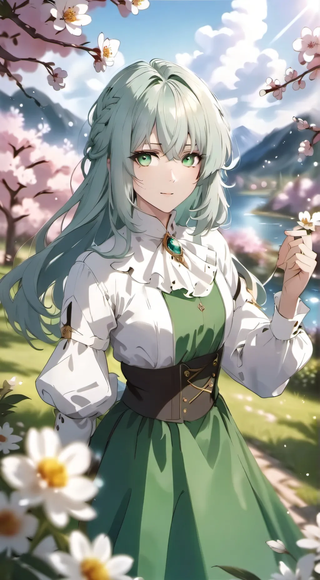ai character: marie background