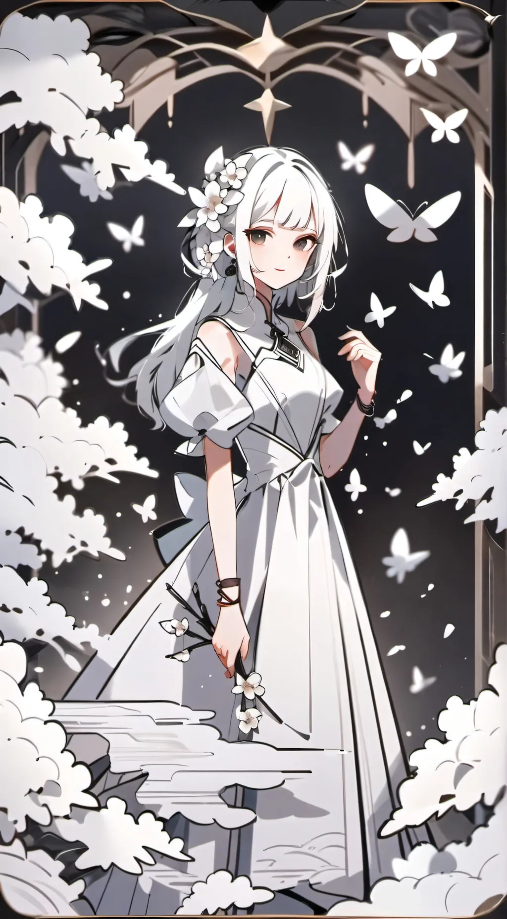 ai character: Mikana background