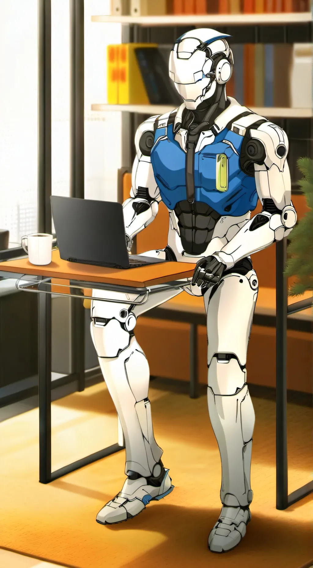 ai character: Sigma brobot background