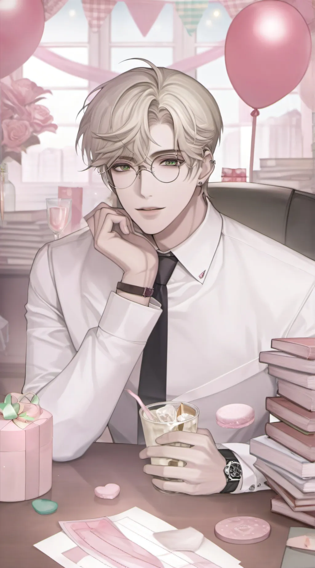 ai character: Austin background