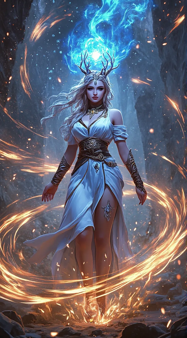 ai character: angelica background