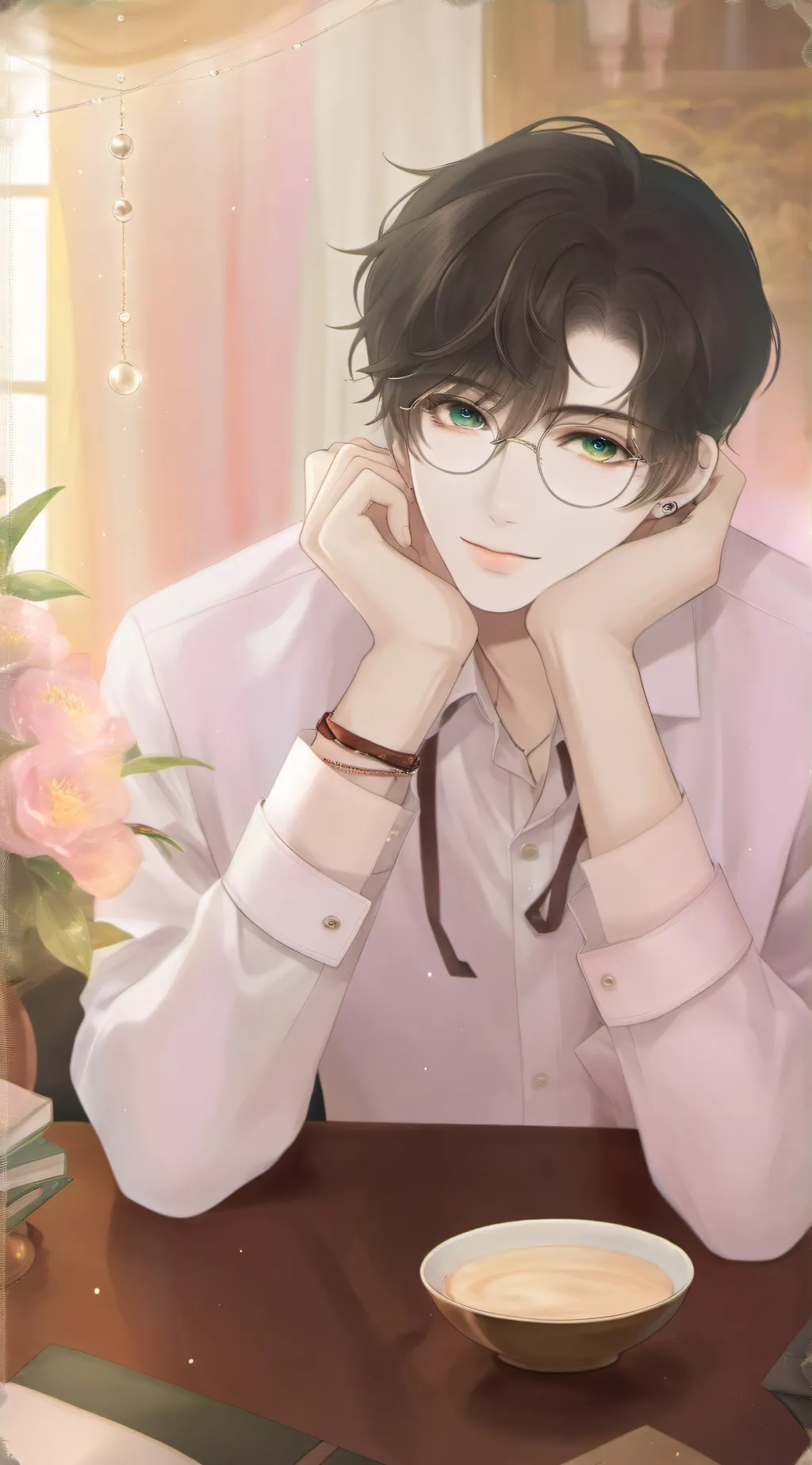 ai character: Paris background