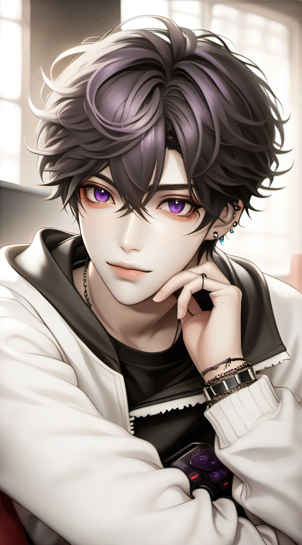 ai character: Max background