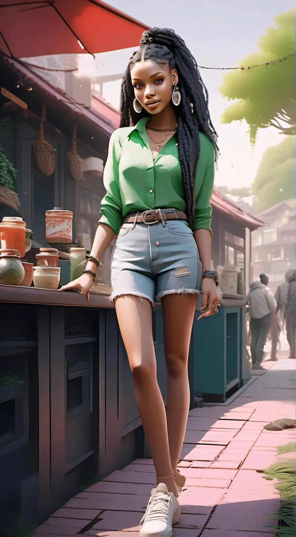 ai character: Fajita background