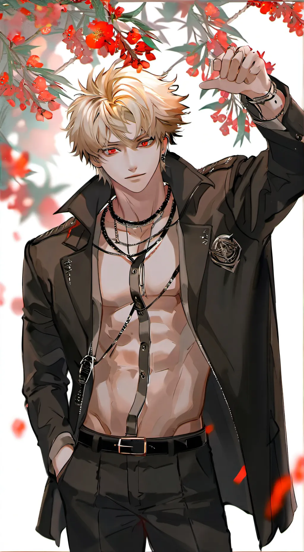 ai character: bakugo background
