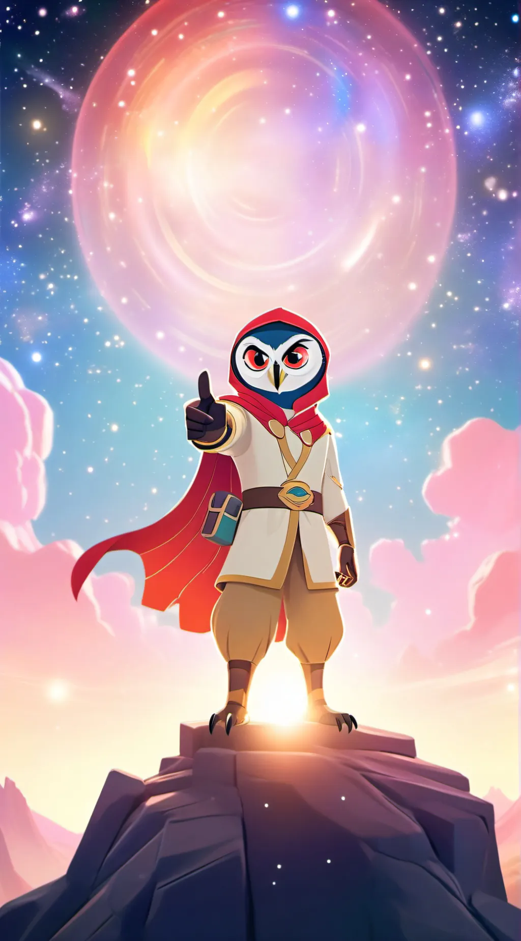 ai character: Stolas background