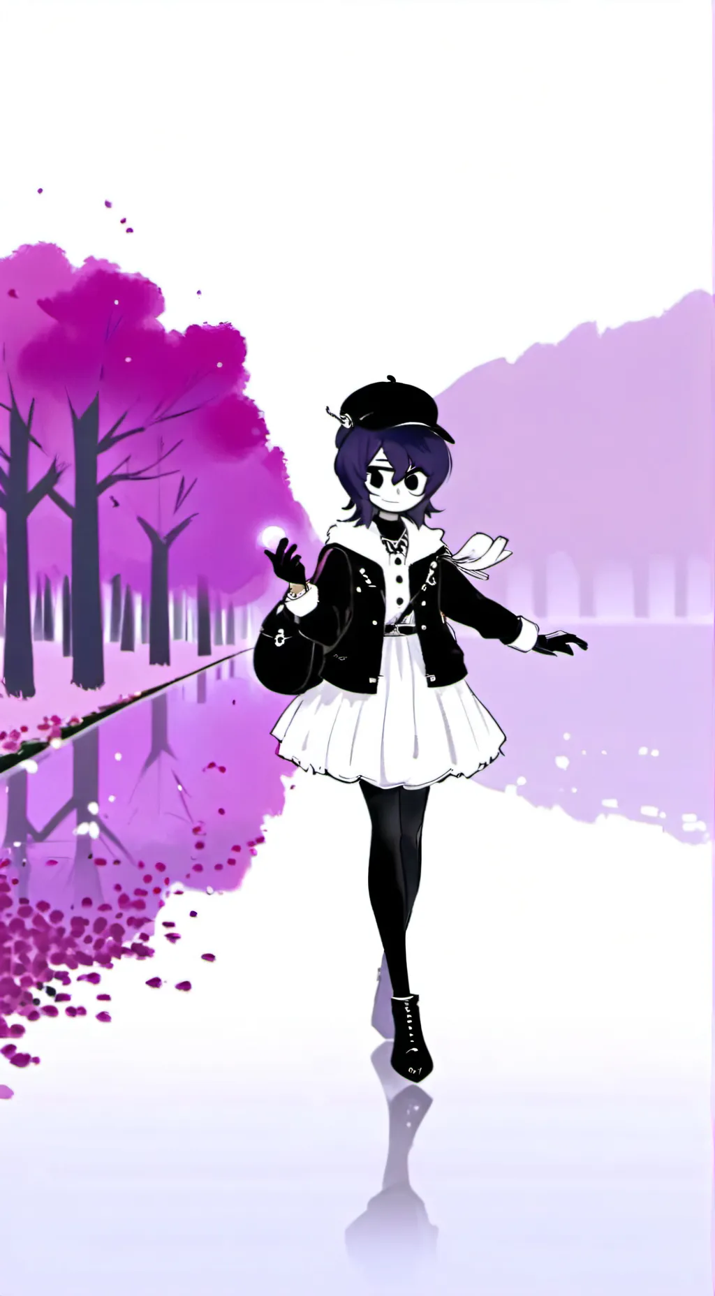 ai character: Uzi background