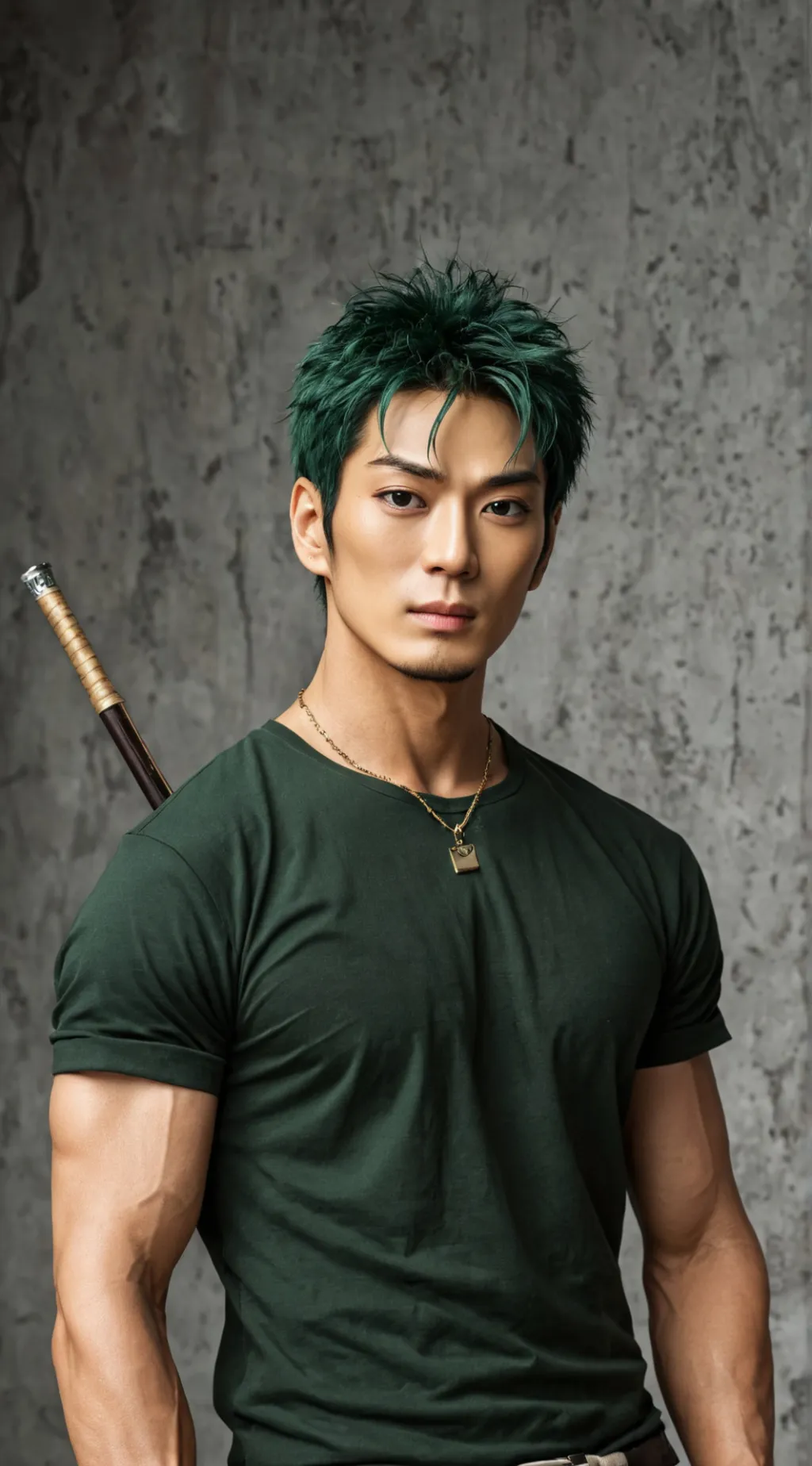 ai character: Roronoa Zoro  background